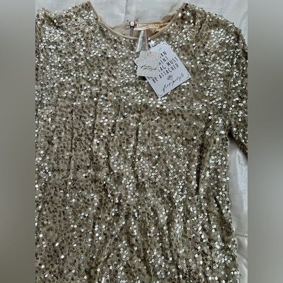 Jen’s Pirate Booty x Free People Sequin Mini Dress M - Picture 7 of 16